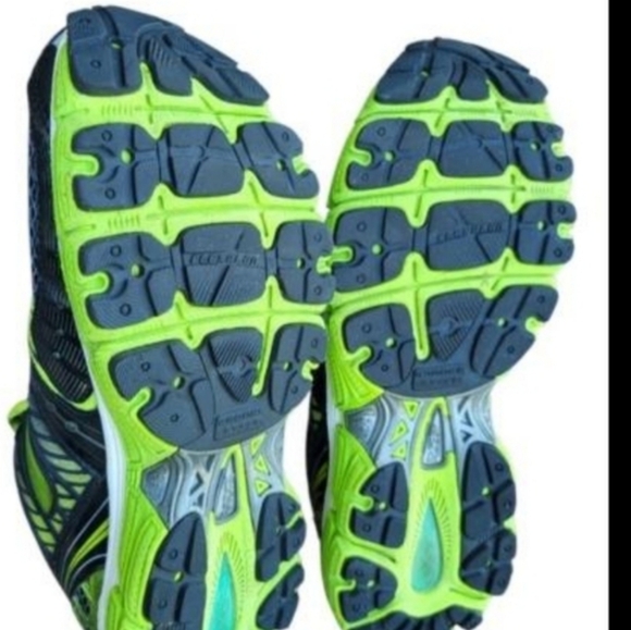 Brooks Glycerin 9 Athletic Run Walk Jog Tennis Shoe Sneaker Green Gray Women 10 - Picture 10 of 12